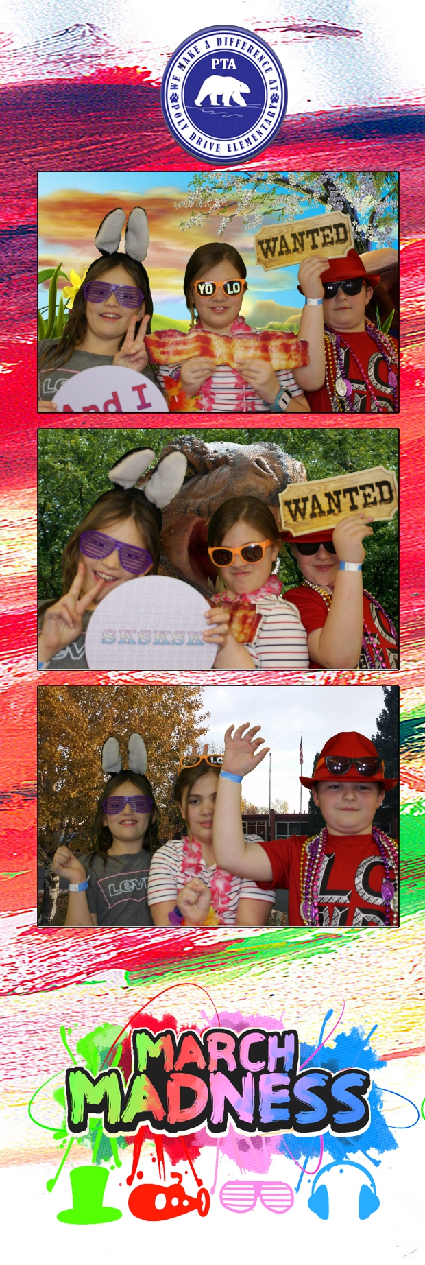 Poly Drive Elementary March Madness Carnival | View more photos from the event at gallery.photoboothbillings.com/u/PhotoBoothBillings/Poly-Drive-Elementary-March-Madness-Carnival